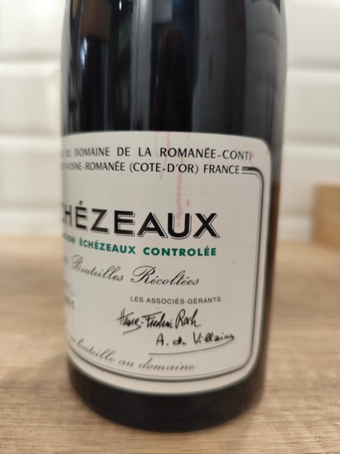 Romanee Conti DRC Echezeaux 2011