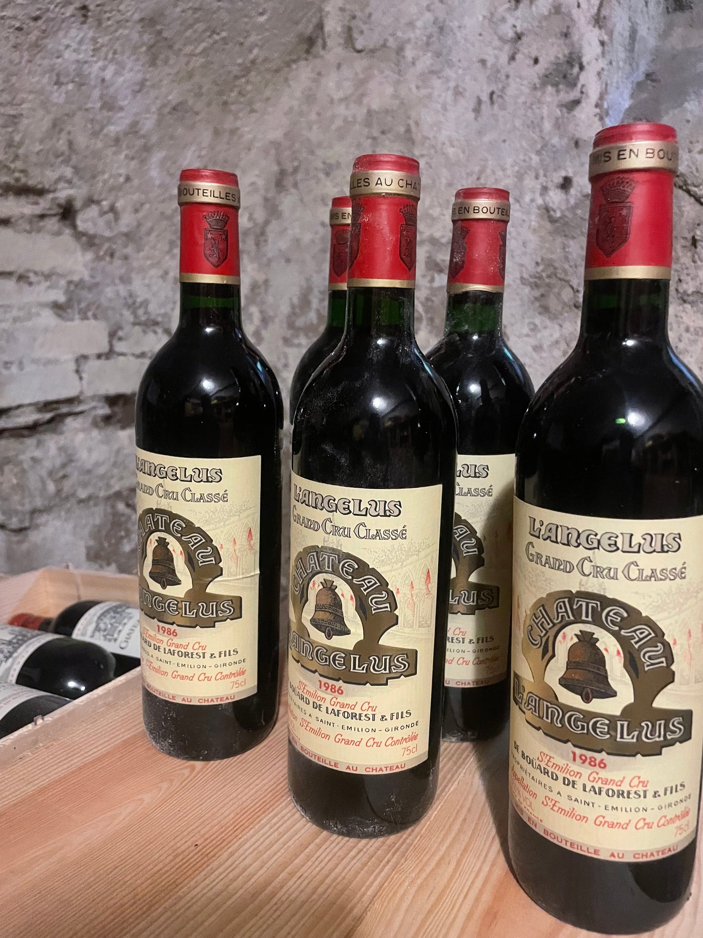 5 Flachen Chateau Angelus 1986