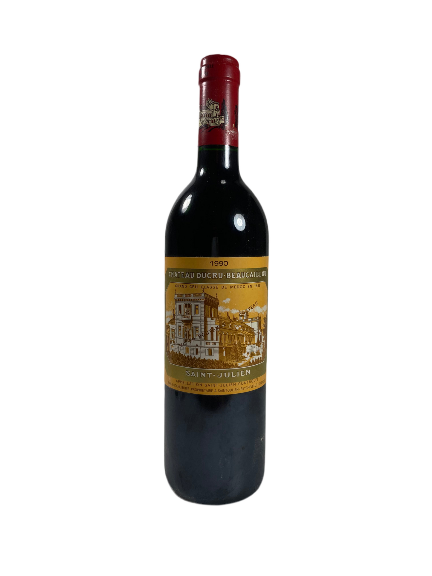 Weinflasche Chateau Ducru Beaucaillou 1990