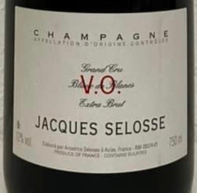 Etikette Jacques Selosse V.O. Champagner