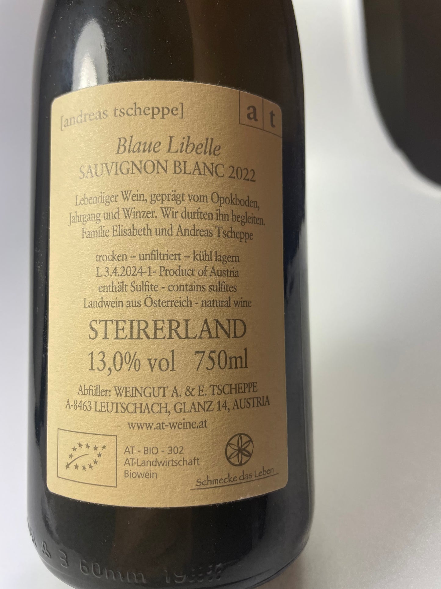 Blaue Libelle Sauvignon Blanc 2022 Medium 1 von 3