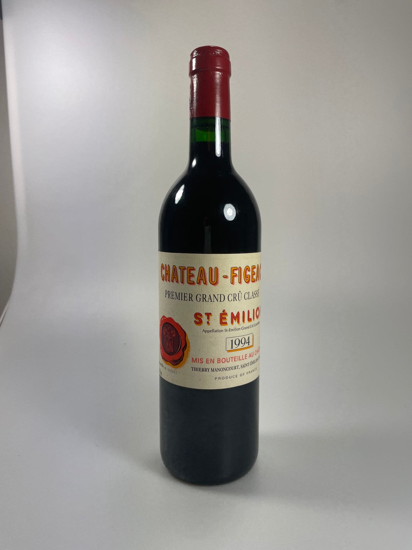 Weinflasche Figeac 1994