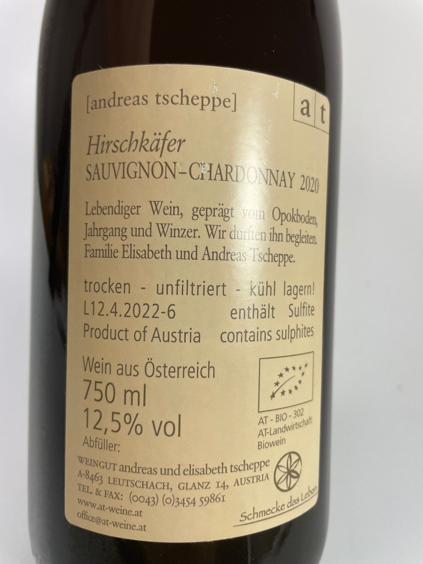 Hirschkäfer Sauvignon Blanc Chardonnay 2020