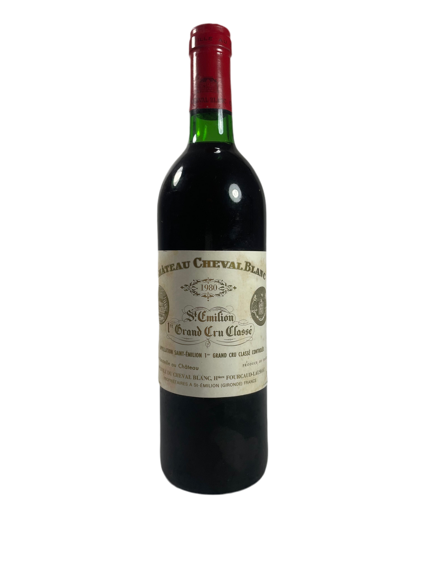 Flasche Cheval blanc 1980