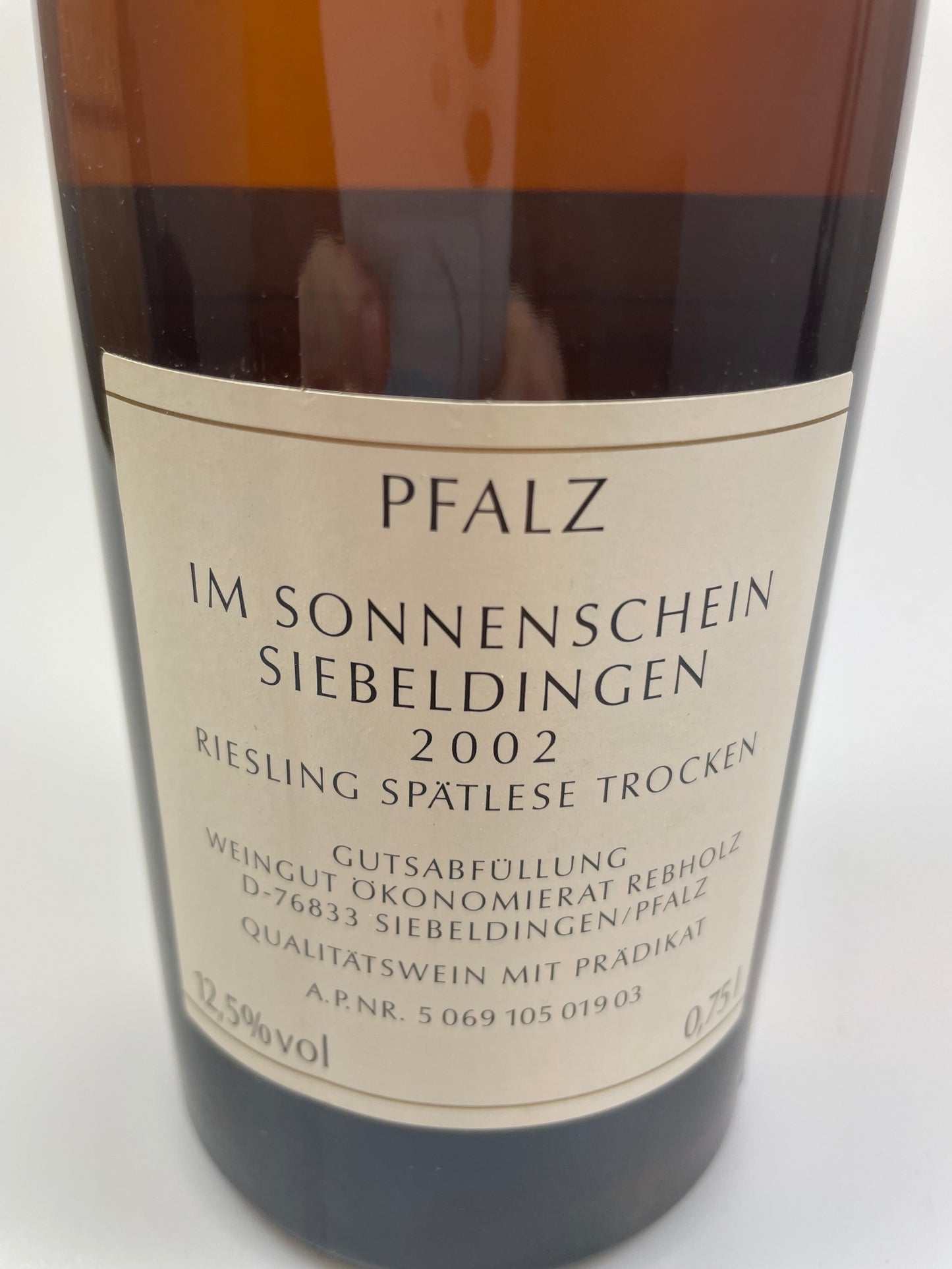 Ökonomierat Rebholz Im Sonnenschein 2002