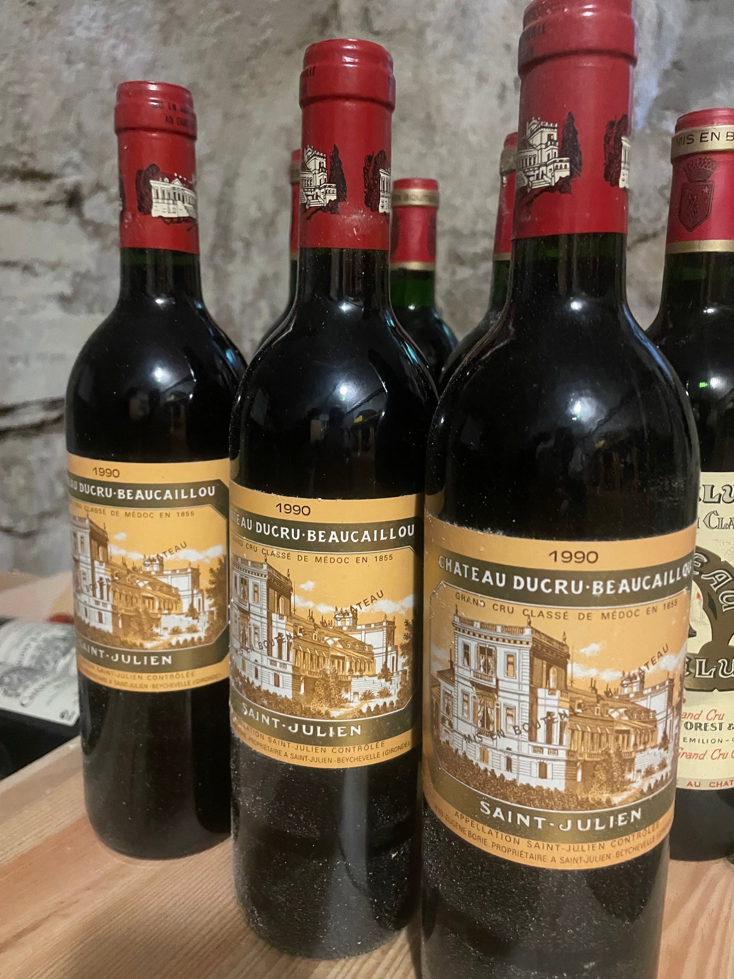 6 Flaschen Chateau Ducru Beaucaillou 1990