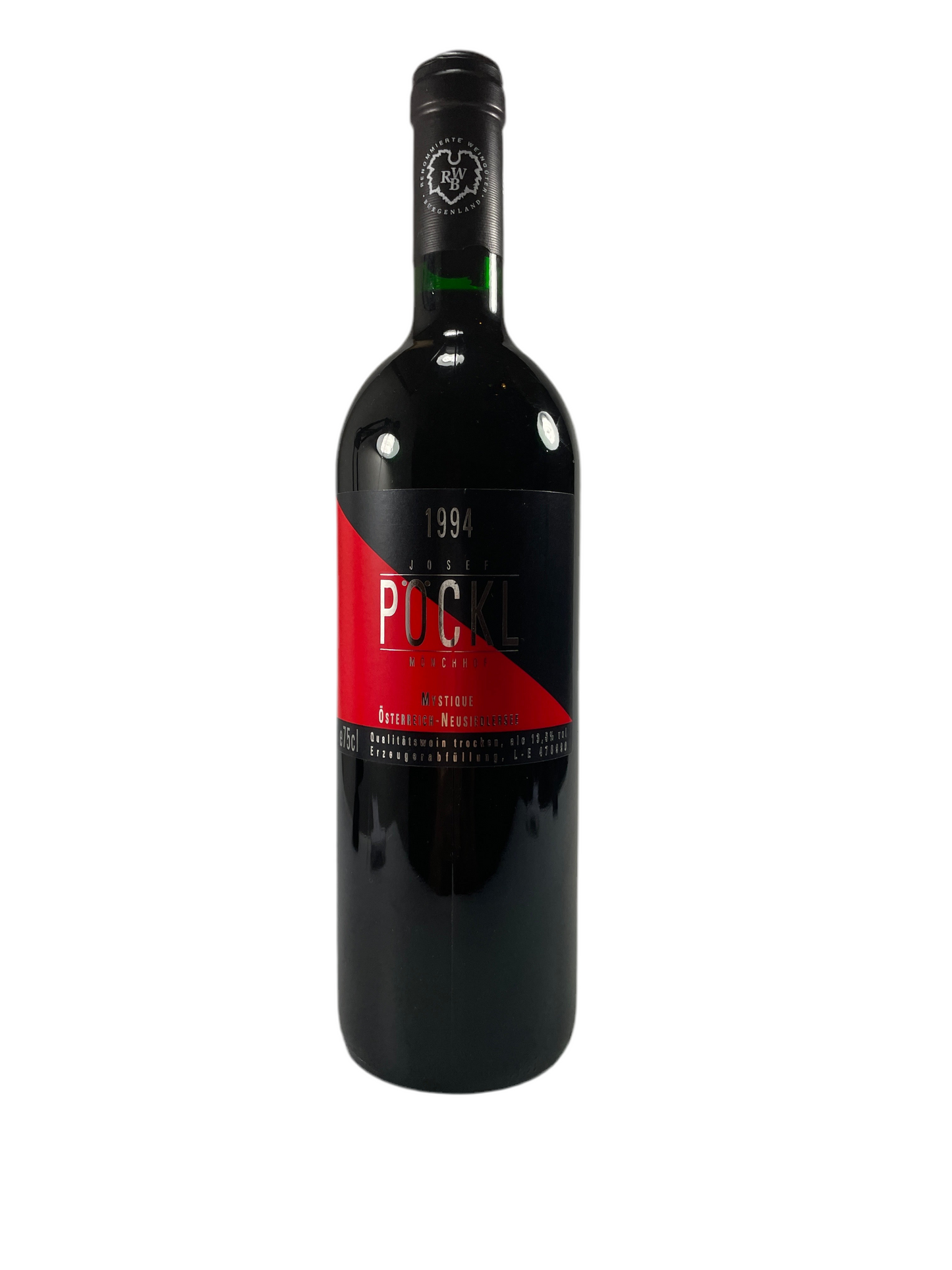 Flasche Pöckl Mystique 1994 0,75l