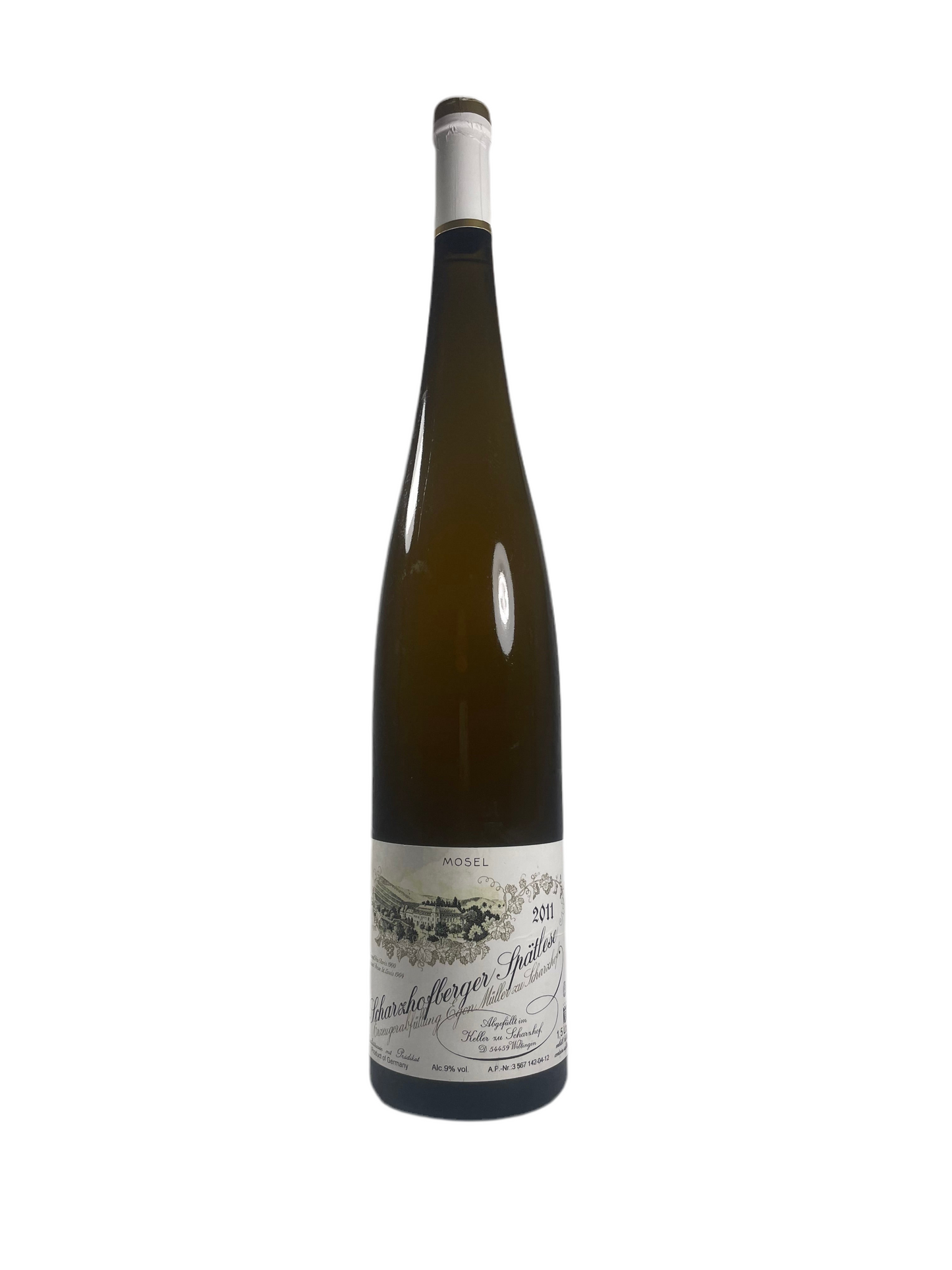 Magnum Flasche Riesling Scharzhofberger Egon Müller Spätlese 2011