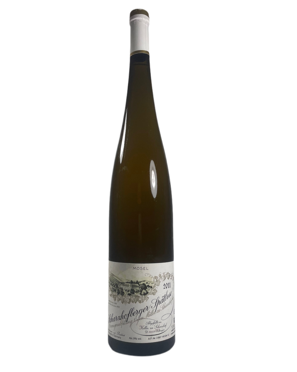 Magnum Flasche Riesling Scharzhofberger Egon Müller Spätlese 2011