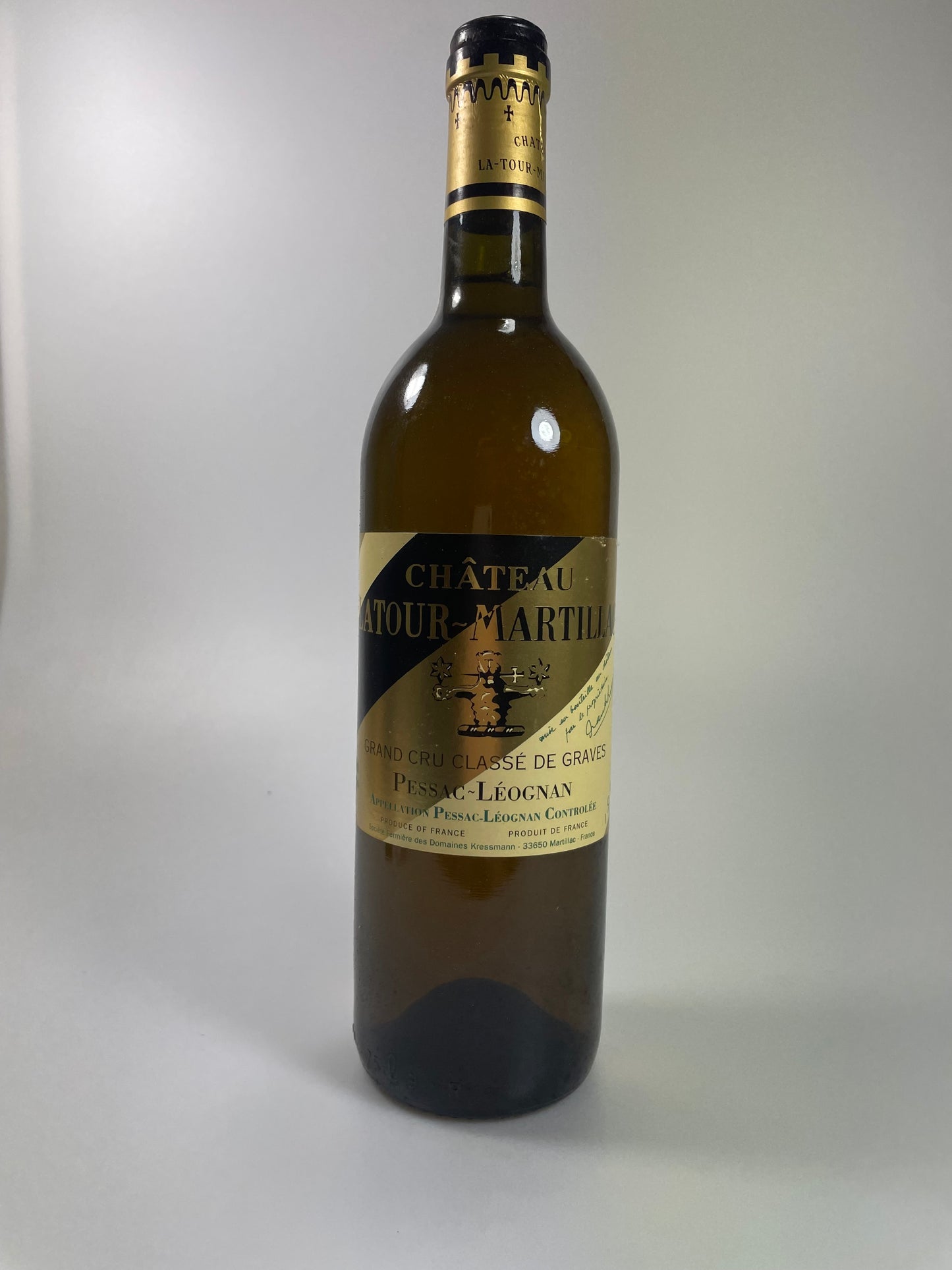 Weinflasche Latour Martillac blanc 1997