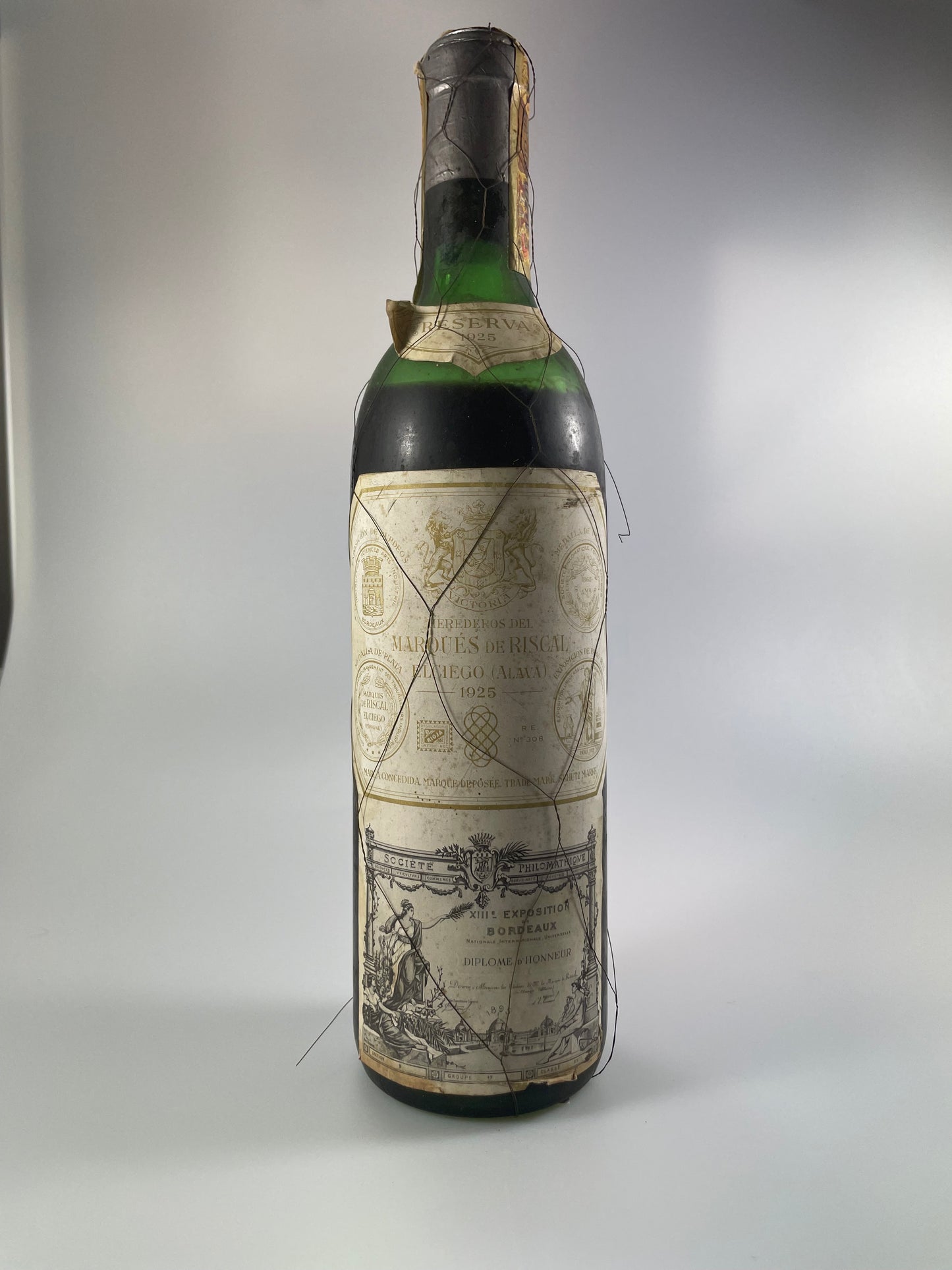 Rioja reserva 1925 Marques de Riscal