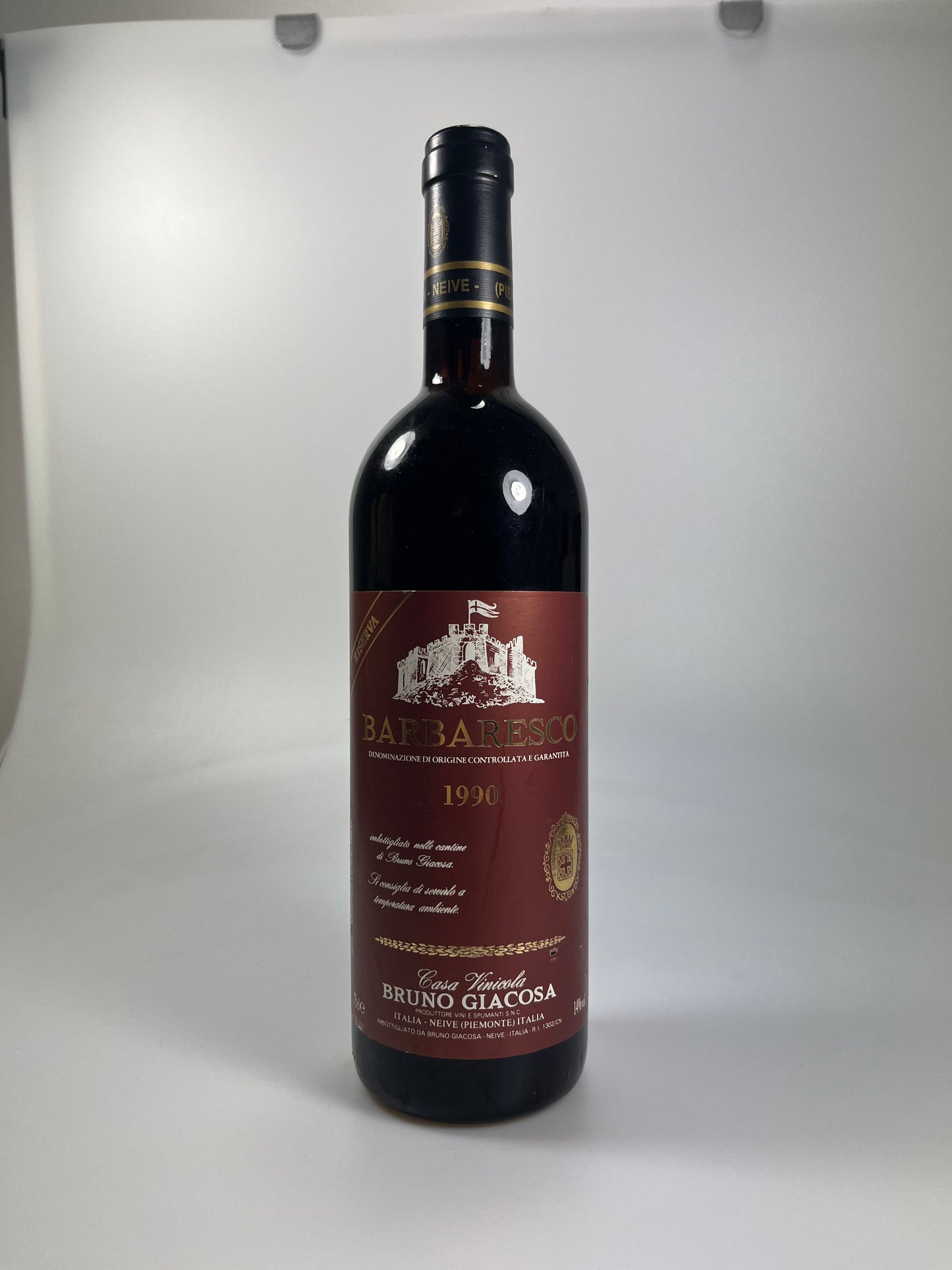Barbaresco riserva 1990 "red label" Bruno Giacosa