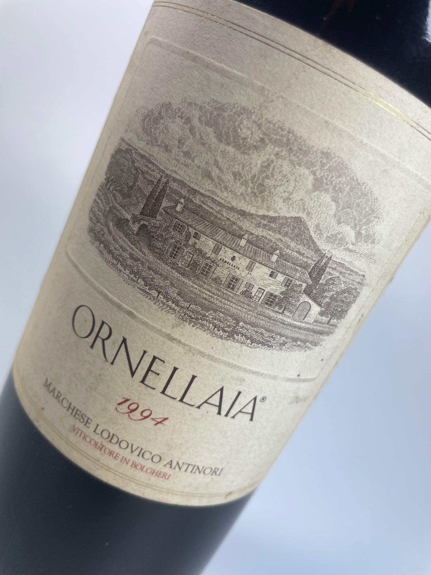 Etikette Ornellaia Bolgheri 1994
