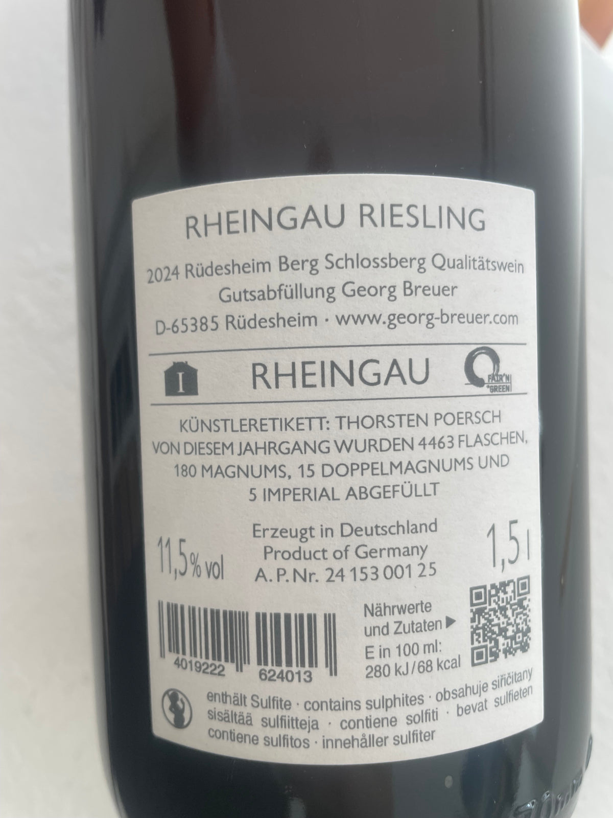 Georg Breuer Riesling Berg Schlossberg