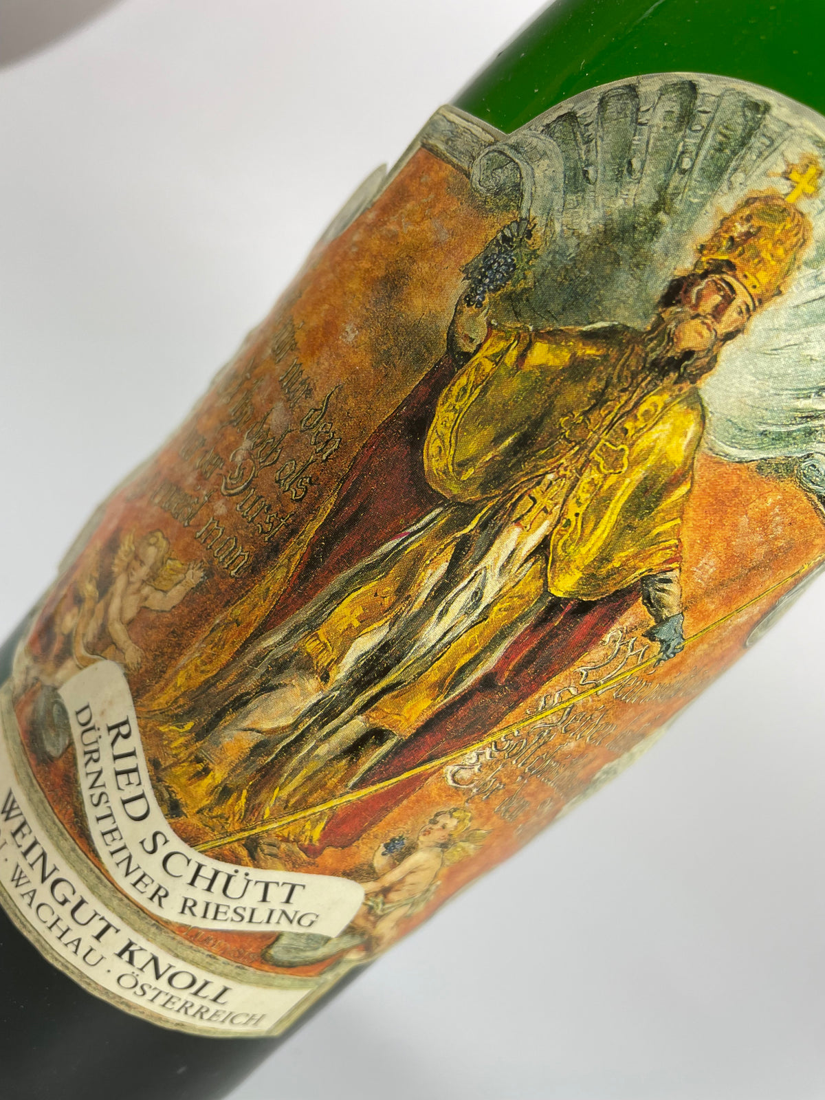 Etikette Knoll Ried Schütt Riesling Smaragd 1991