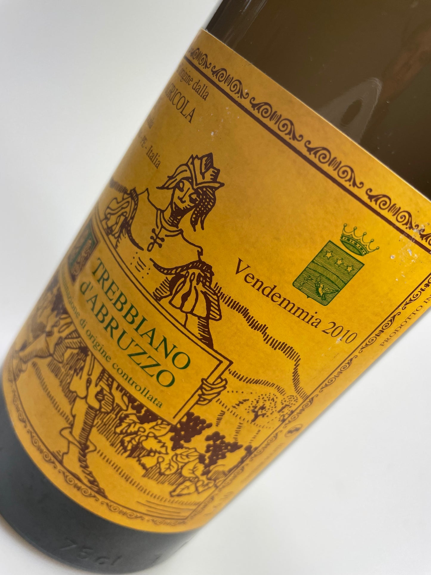 Etikett Trebbiano d'Abruzzo Valentini