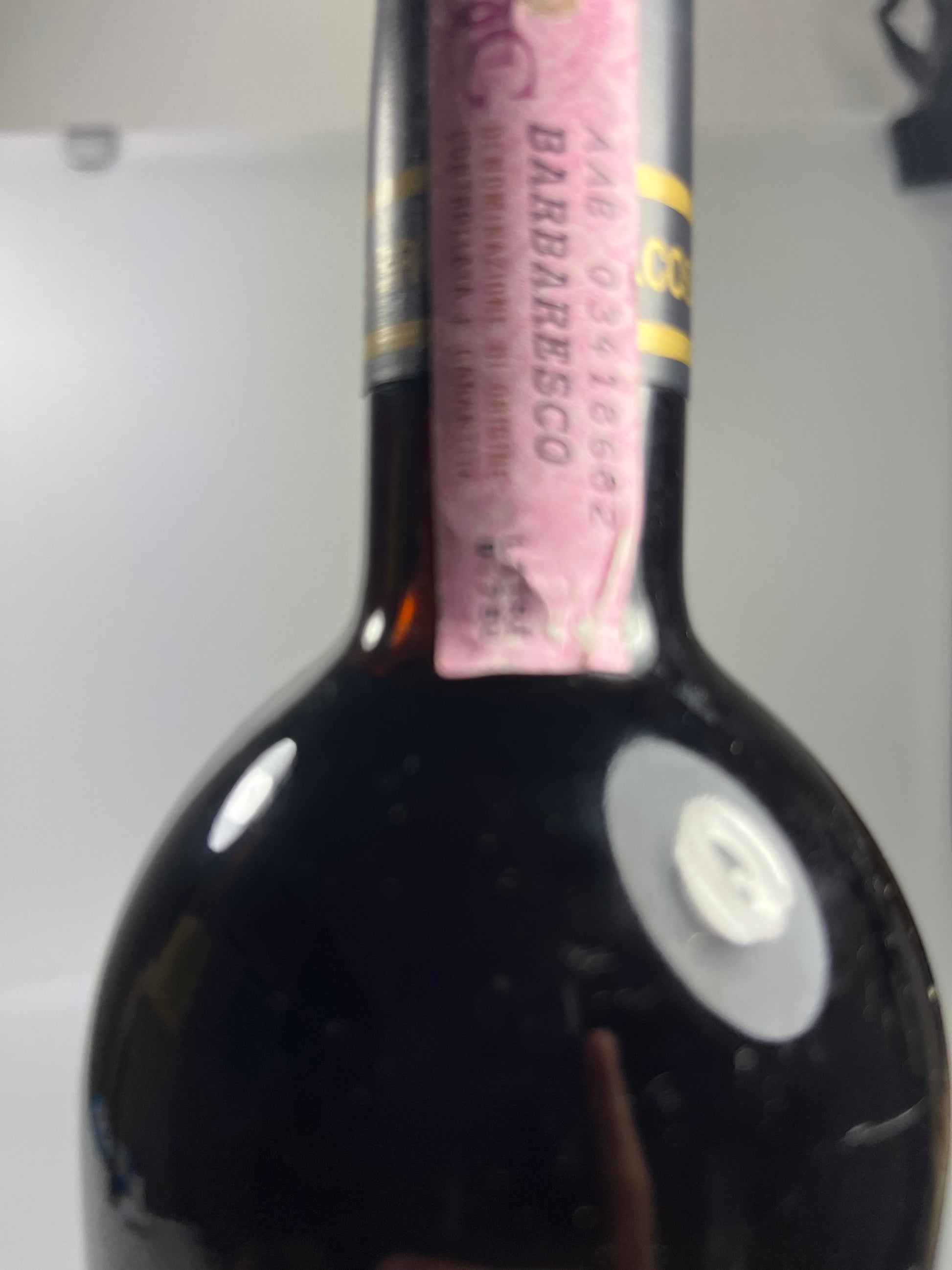 Barbaresco riserva 1990 "red label" Bruno Giacosa