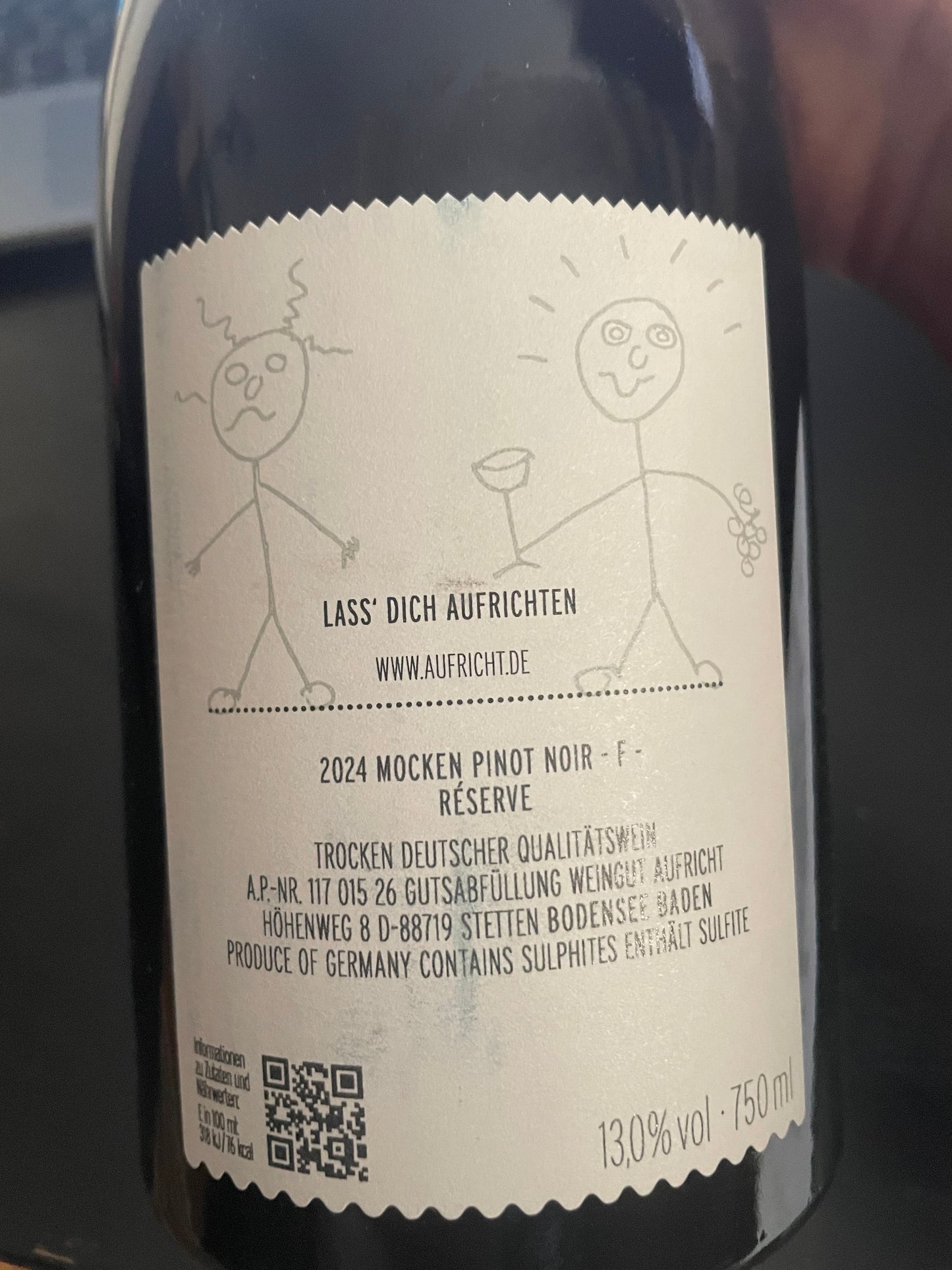 Pinot Noir F reserve Mocken 2024