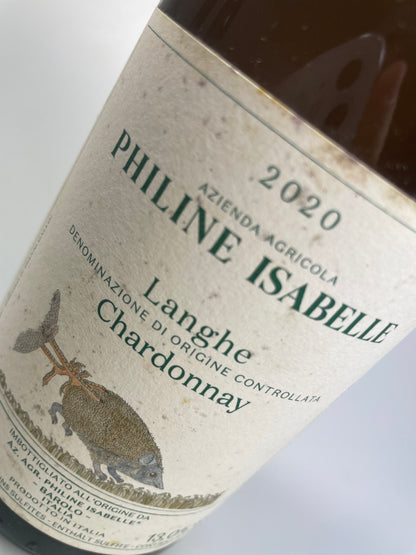 Etikette Philine Isabelle Chardonnay 2020