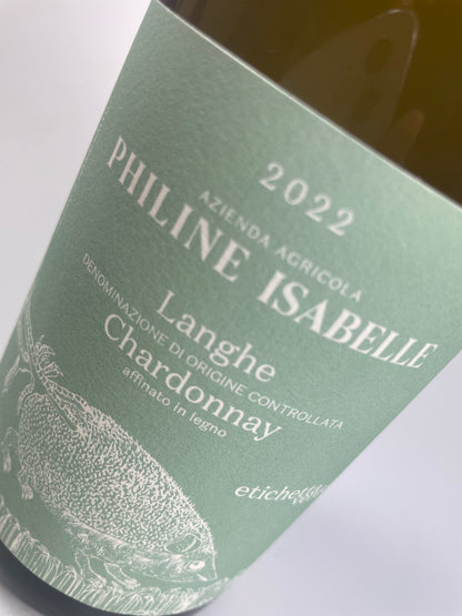 Langhe Chardonnay "etichetta verde" 2022 Philine Isabelle