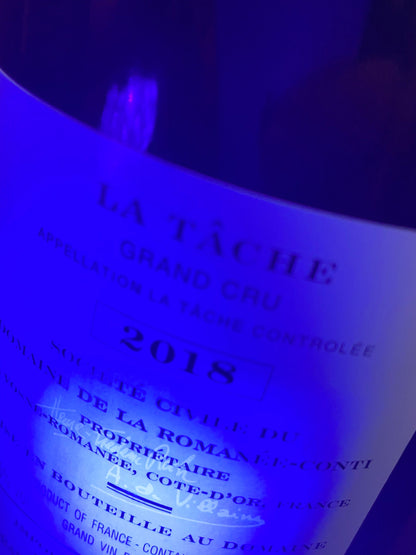 Sicherheitsmerkmal bei Romane Conti La Rache 2018
