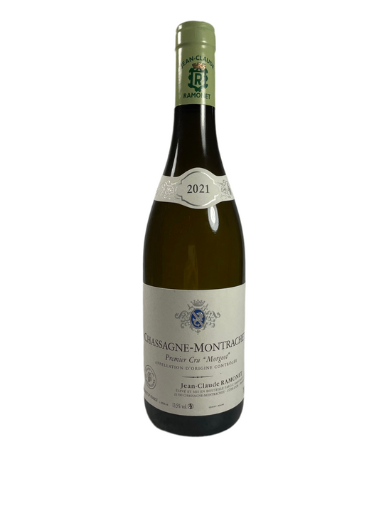 Weinflasche Ramonet Chassagne Montrachet Morgeot 1er Cru 2021