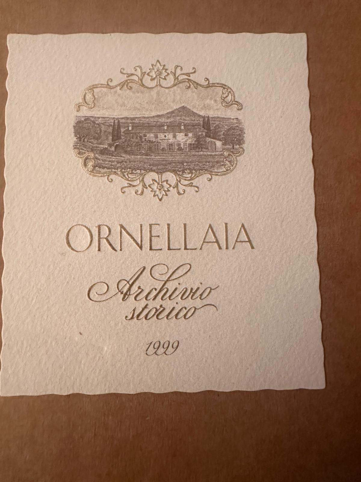 Ornellaia Archivio Storico 94,95,96,97,98,99