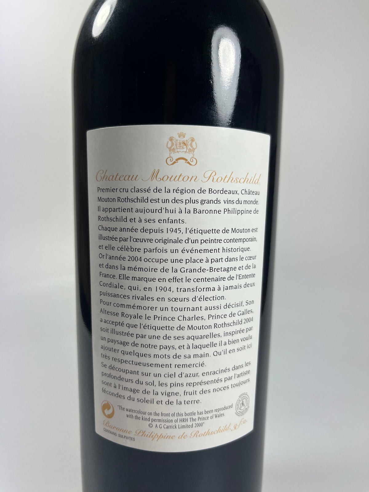 Mouton Rothschild 2004
