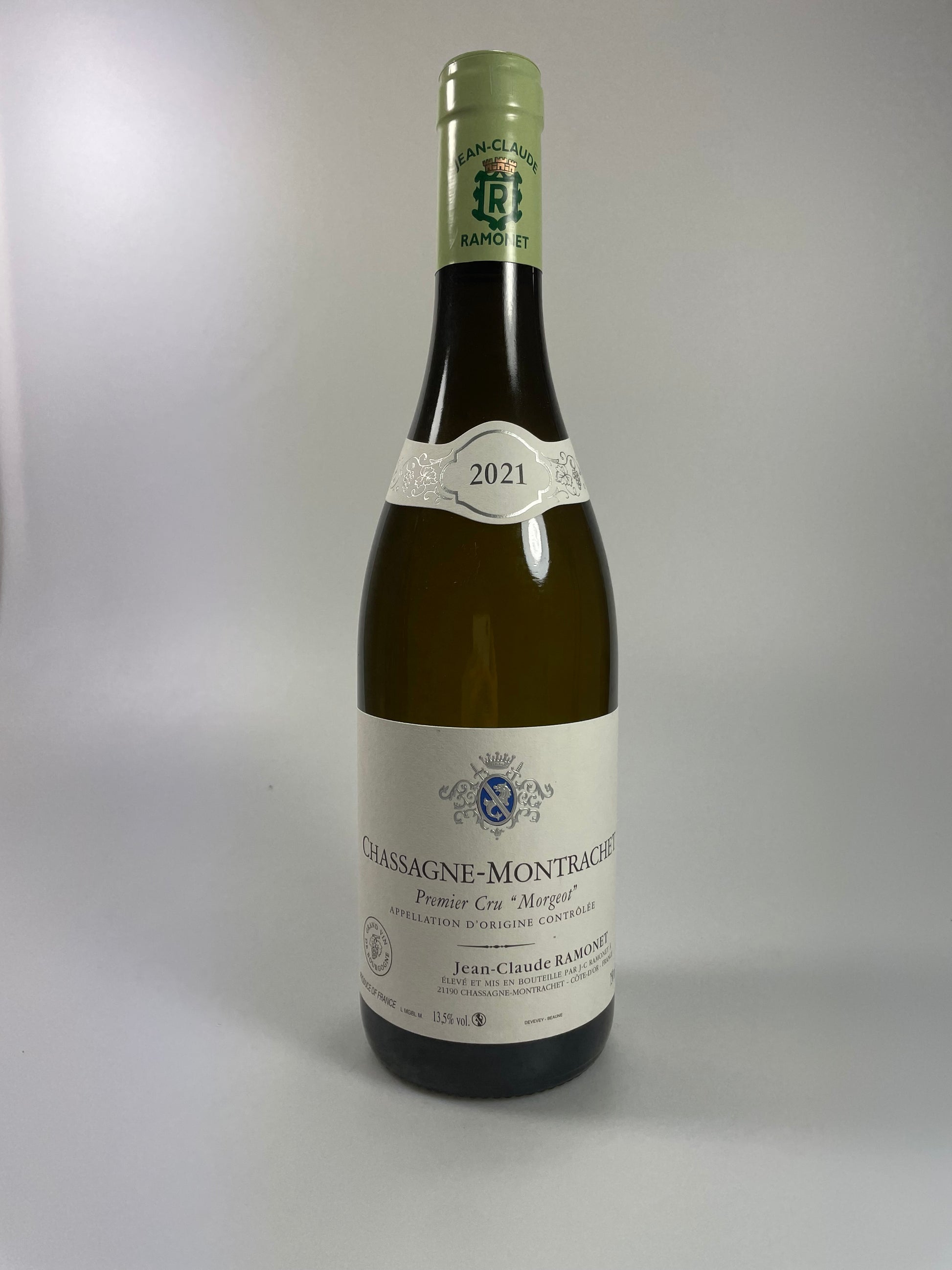 Weinflasche  Ramonet Chassagne Montrachet Morgeot 1er Cru 2021