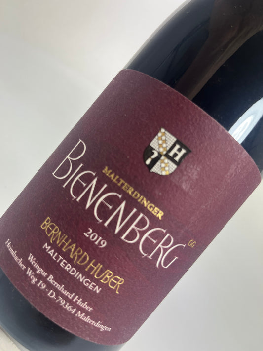 Etikett Bienenberg 2019 Bernhard Huber