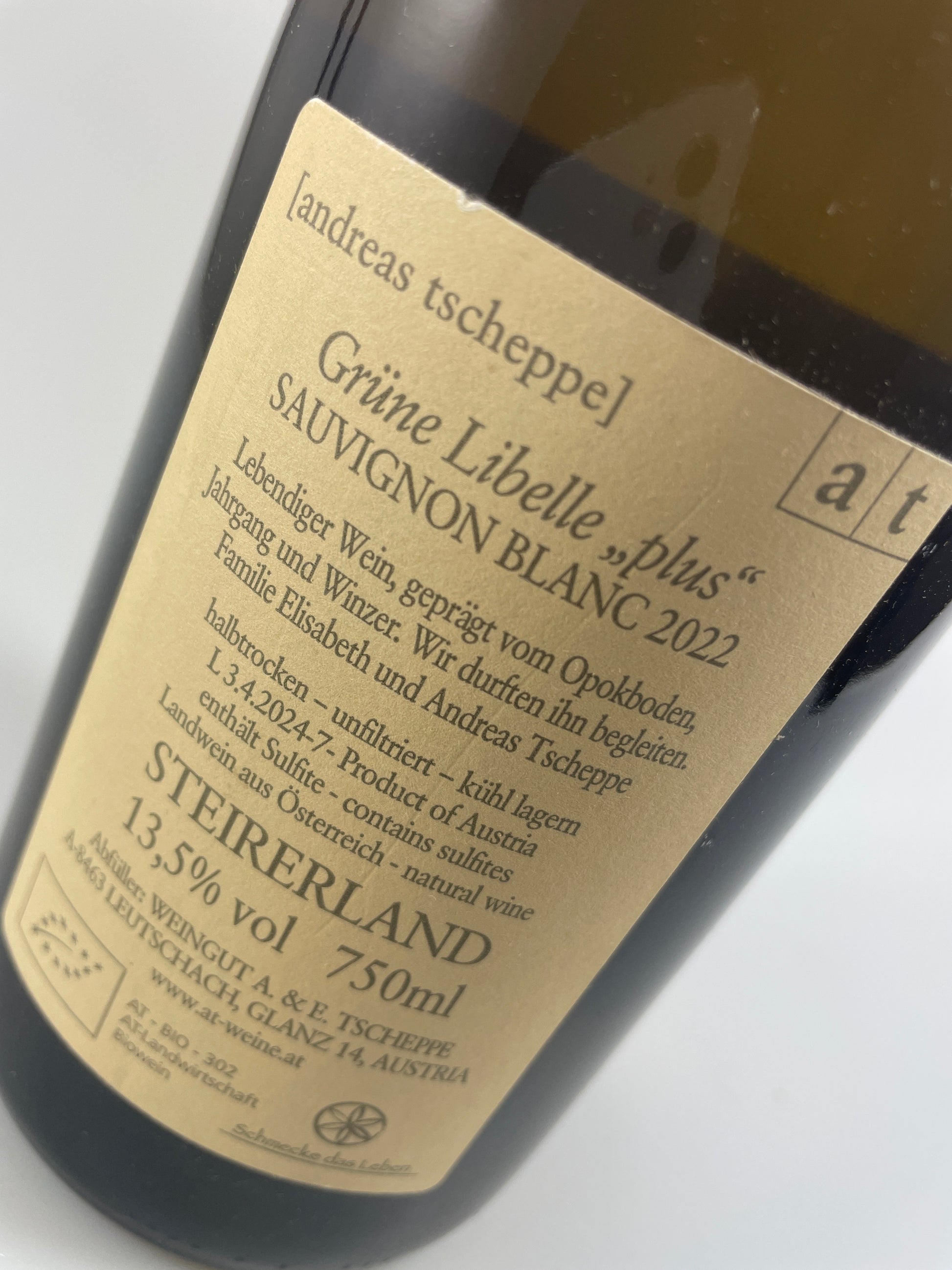 grüne Libelle "plus" Sauvignon Blanc 2022