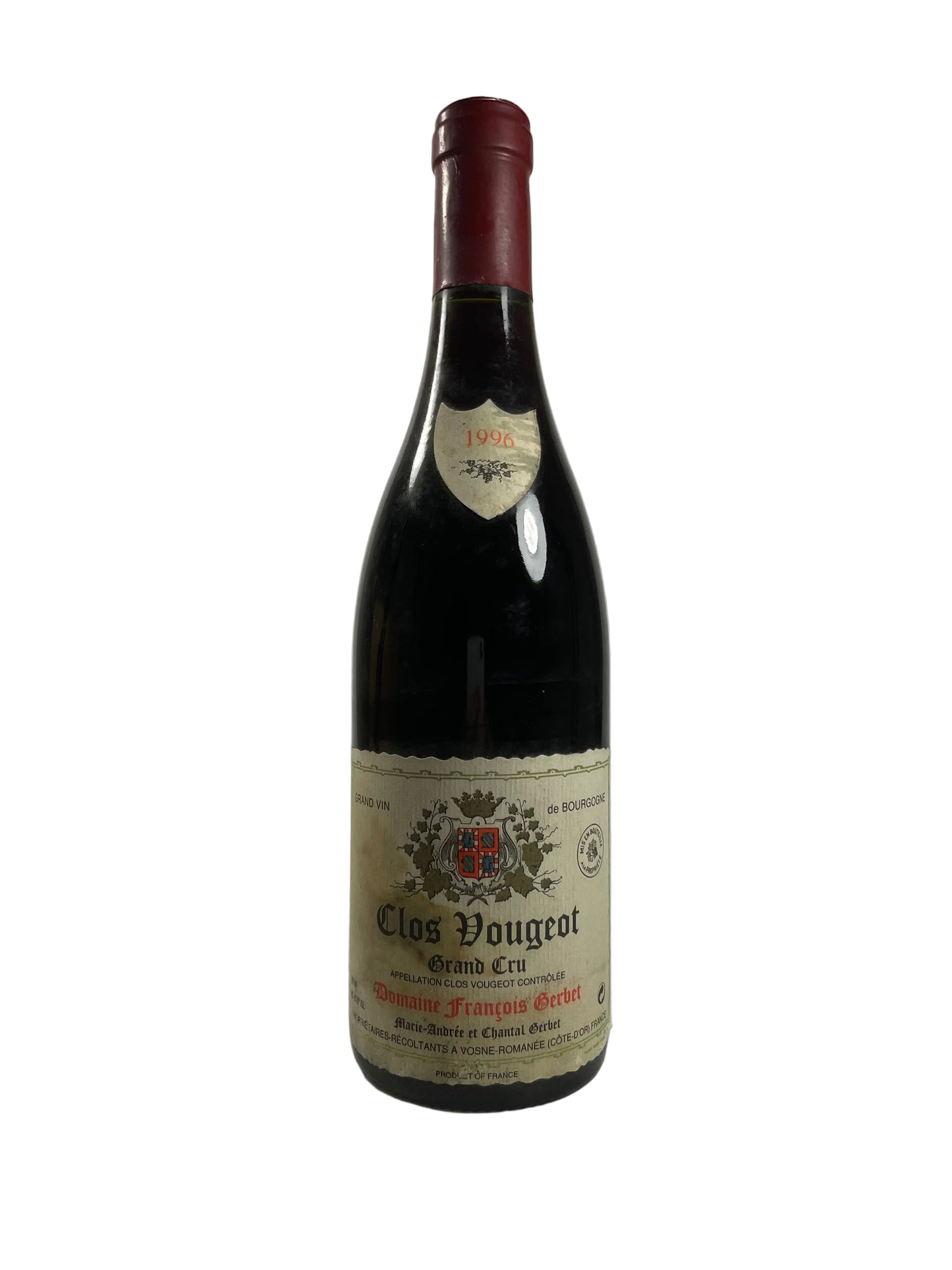 Clos Vougeot Grand Cru 1996