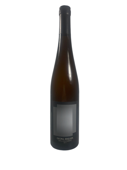 Ganzkörperaufnahme der Flasche Weingut Breuer Schlossberg 2017