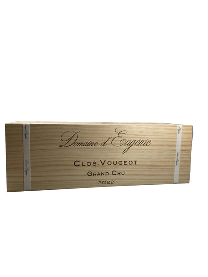 Domaine d'Eugenie Clos Vougeot Grand Cru 2022 Magnum in Holzkiste