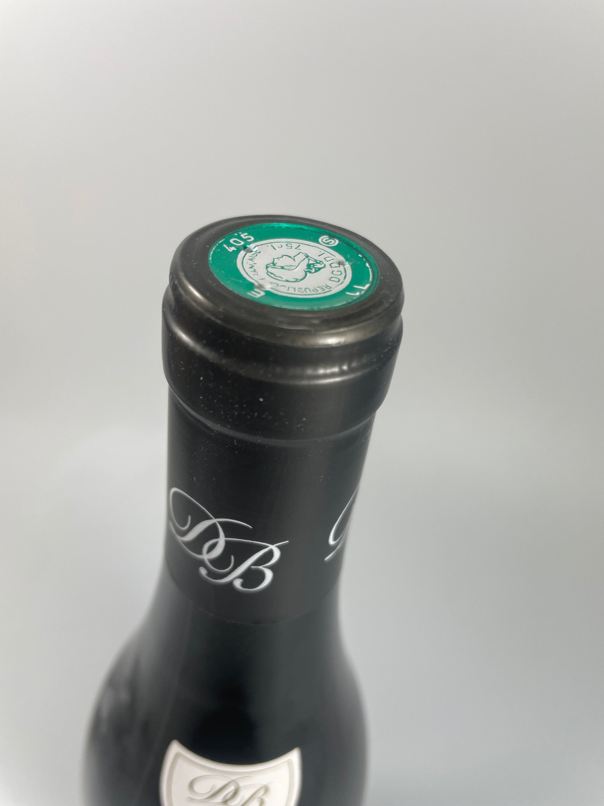 Kapsel Weinflasche Domaine Borgeot Puligny Montrachet Les Grands Chaps 2022