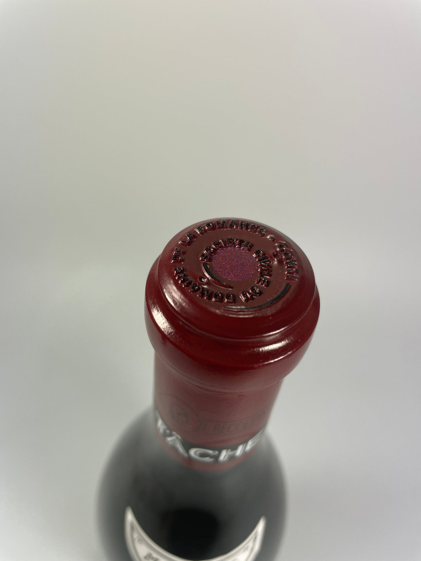 Kapsel Romanee Conti La Tache 2018