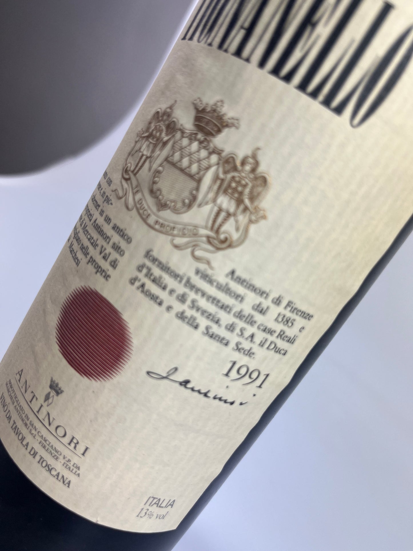 Antinori Tignanello 1991