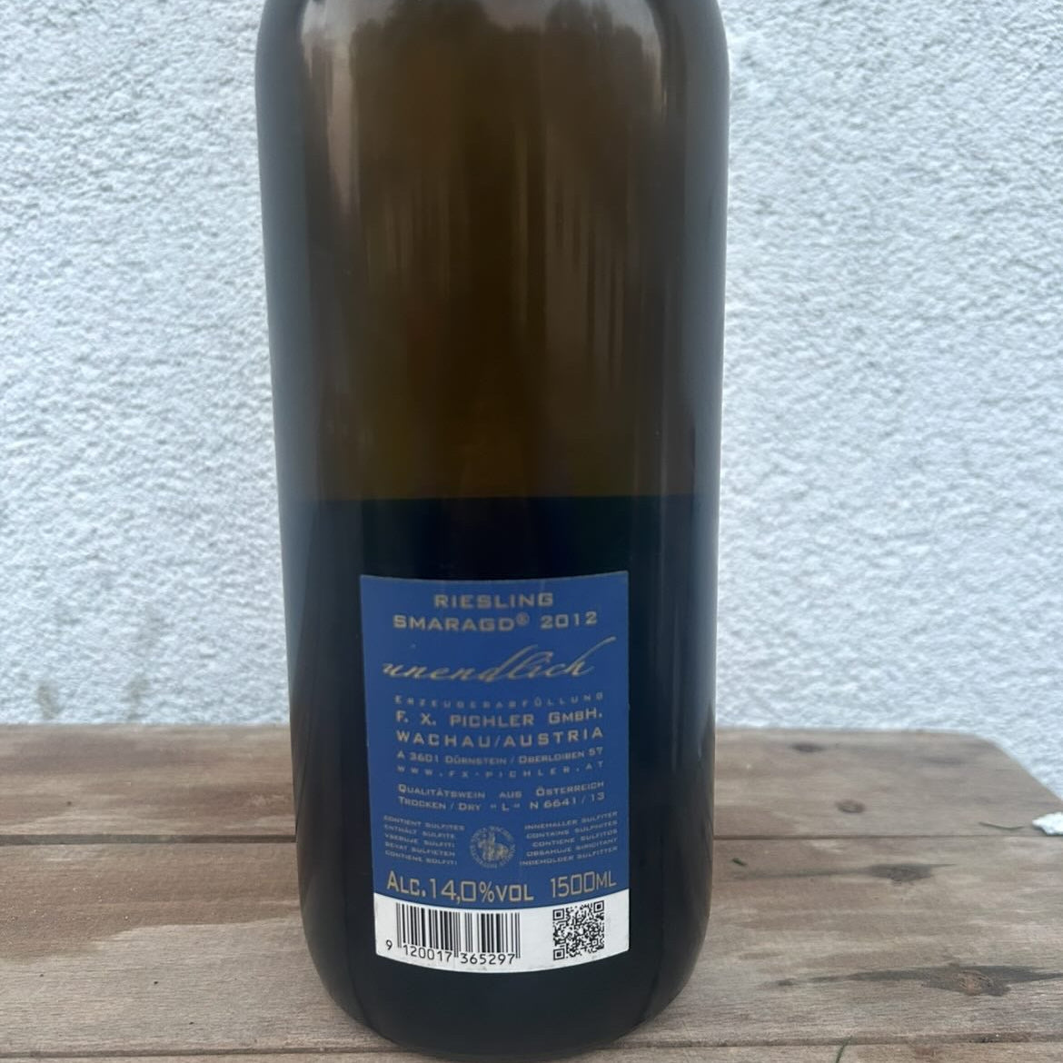 Rücketikett FX Pichler unendlich