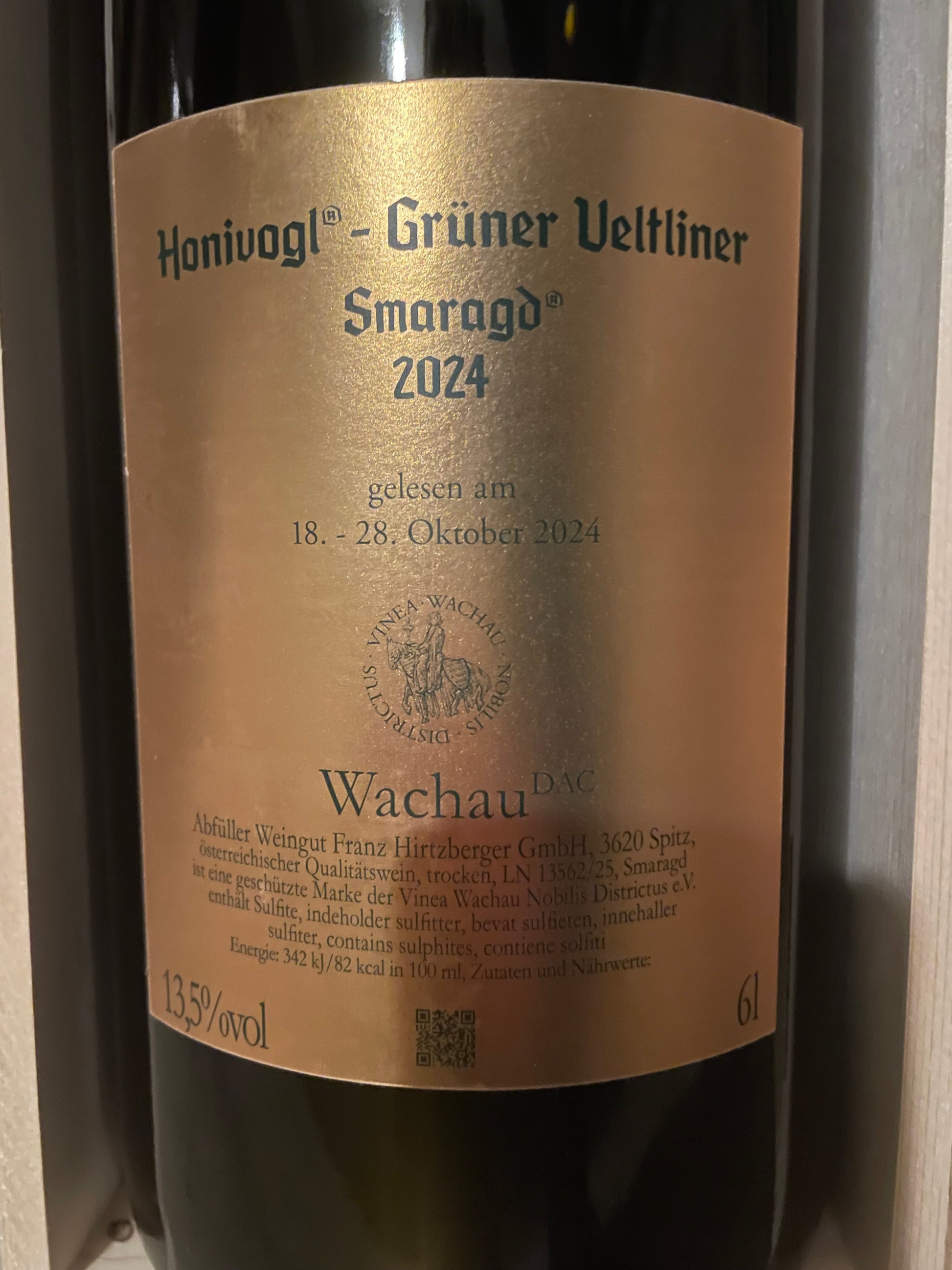 Franz Hirtzberger Honivogl Smaragd 6liter Methusalem