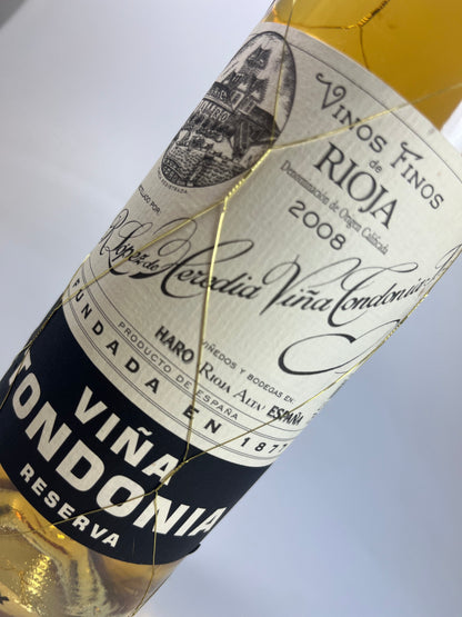 Vina Tondonia Reserva Blanco 2008