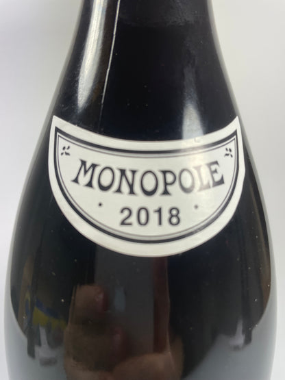 Flaschenhals Etikett Monopole 2018 La Tache DRC