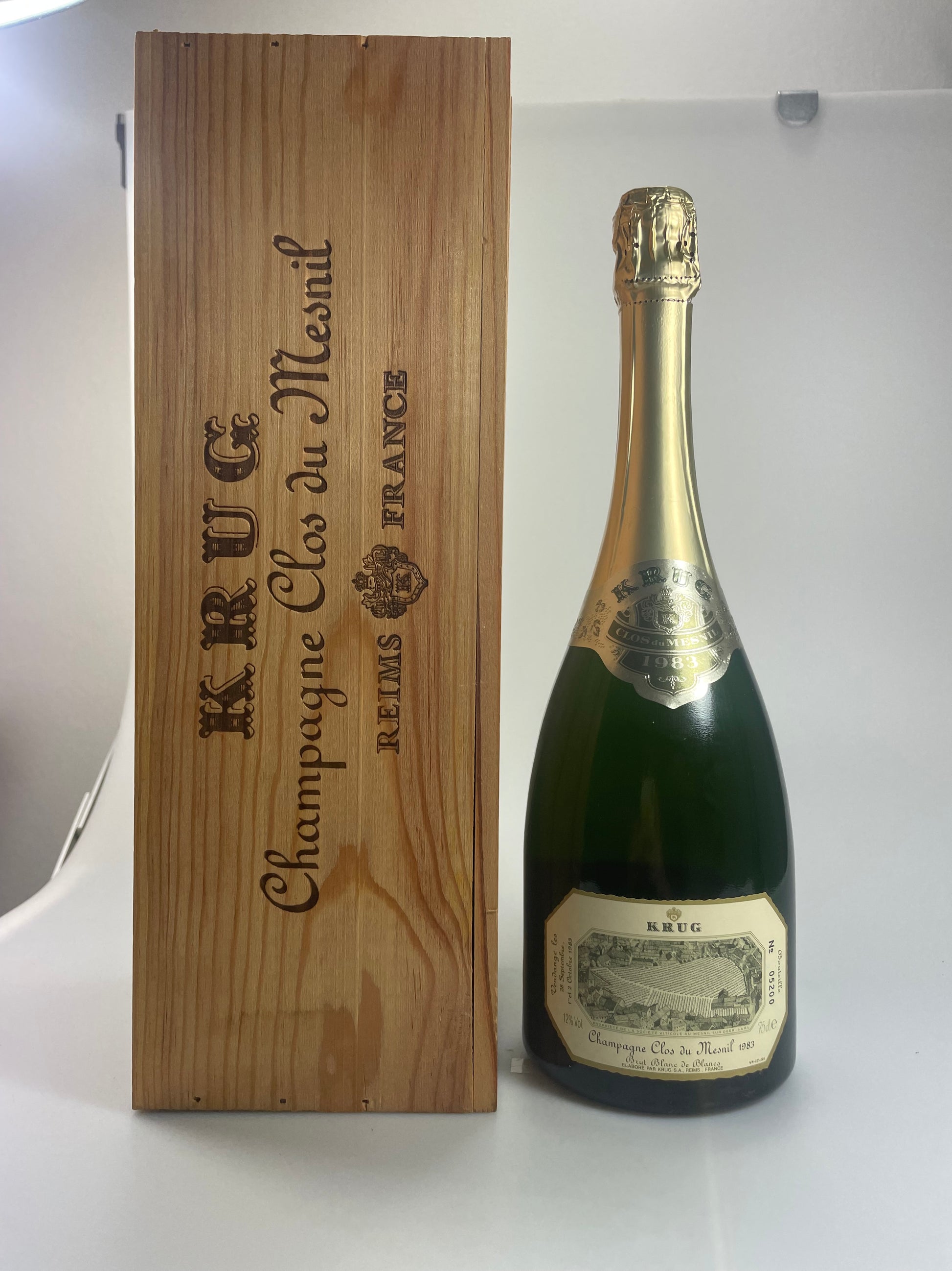 Champagner Krug Clos du Mesnil
