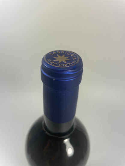 Kapsel Sassicaia 2002