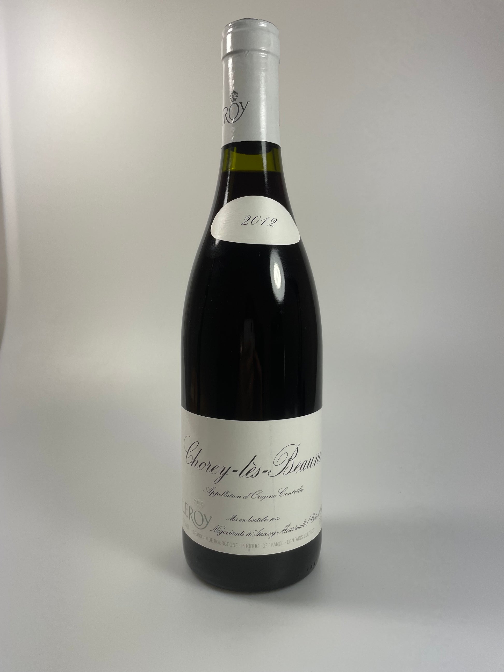Domaine Leroy Chorey les Beaune 2012
