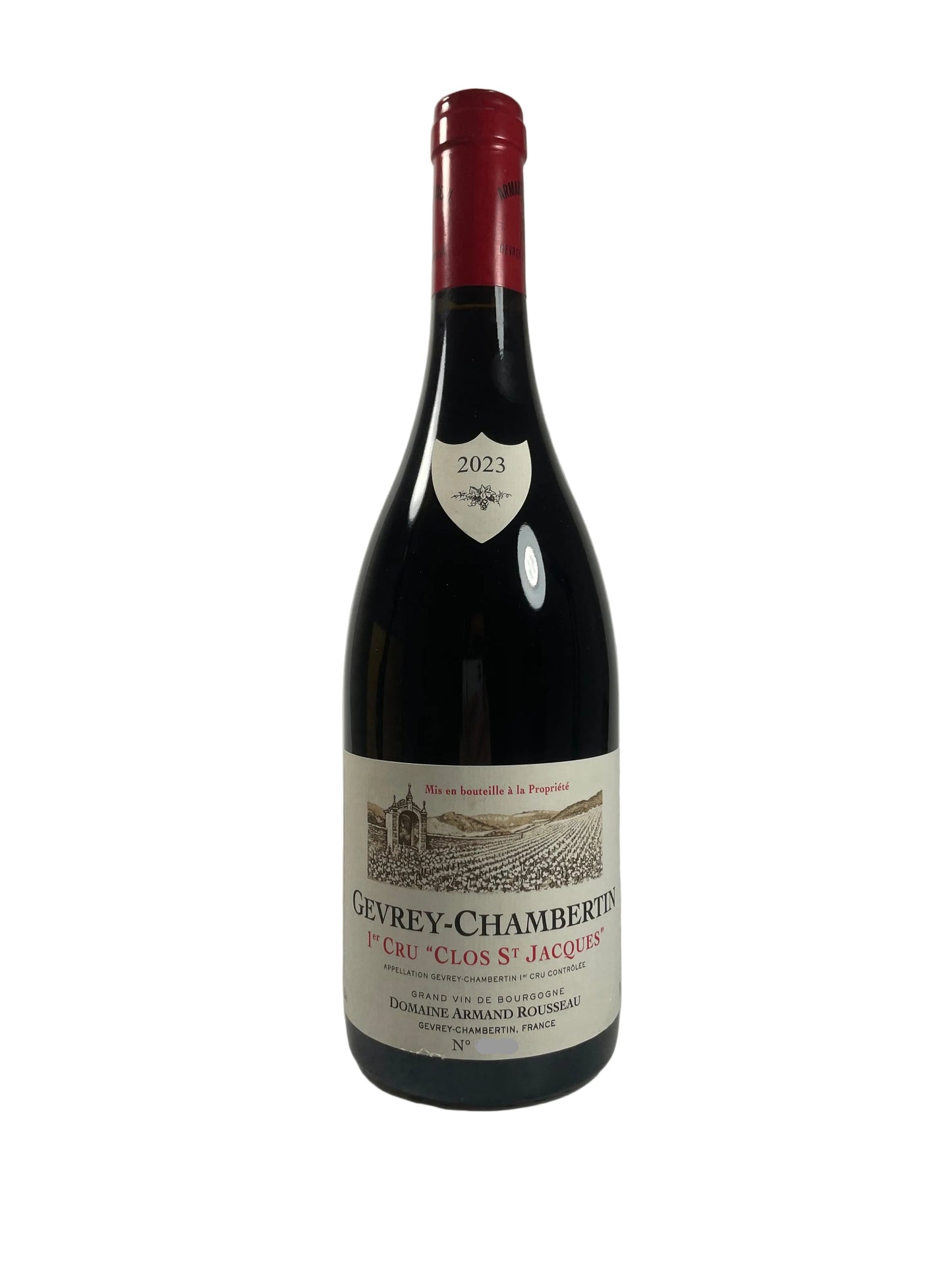 Gevrey Chambertin Clos St Jacques Rousseau Weinflasche