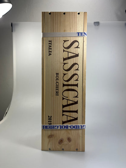 Sassicaia MAGNUM 2019 in Holzkiste
