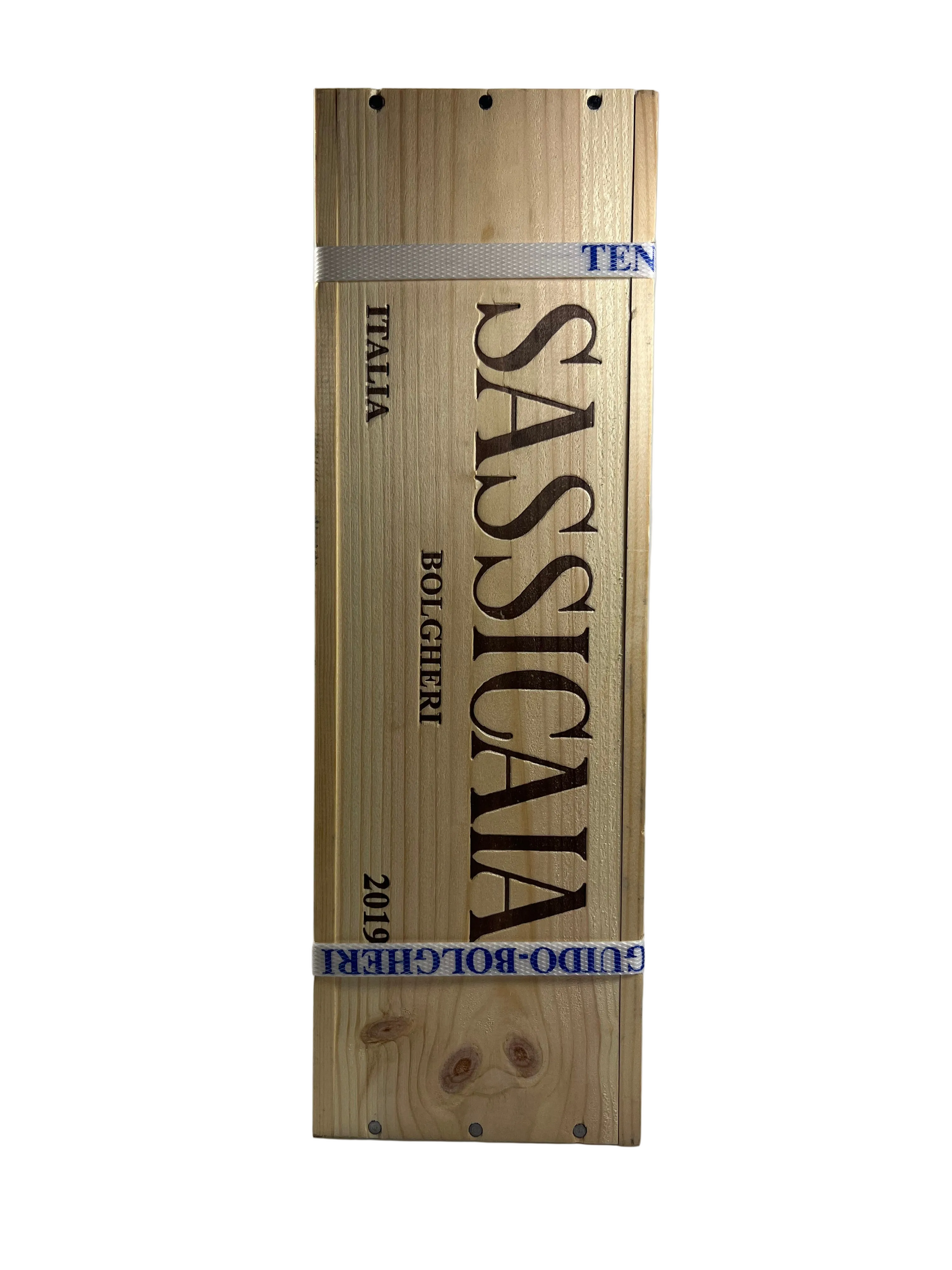 Sassicaia MAGNUM 2019 in Holzkiste