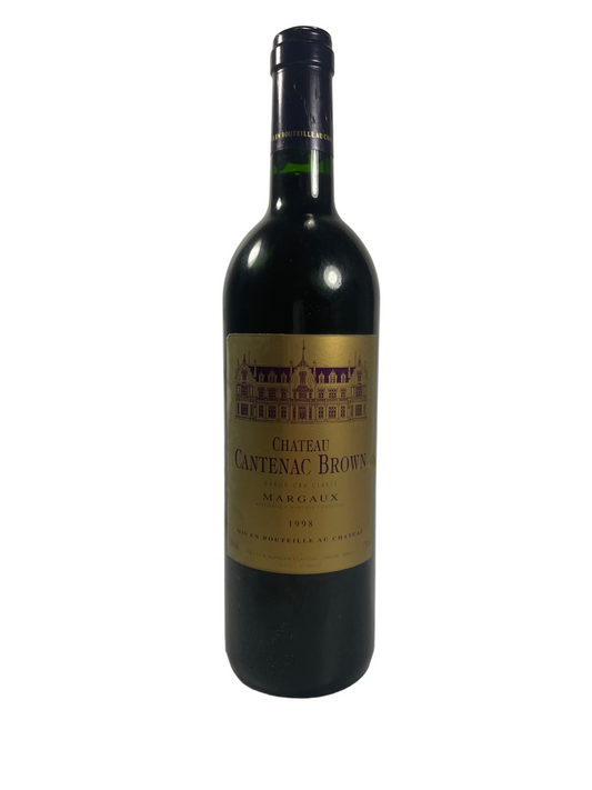Weinflasche Cantenac Brown 1998