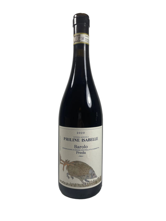 Weinflasche Barolo Preda 2020 Philine Isabelle
