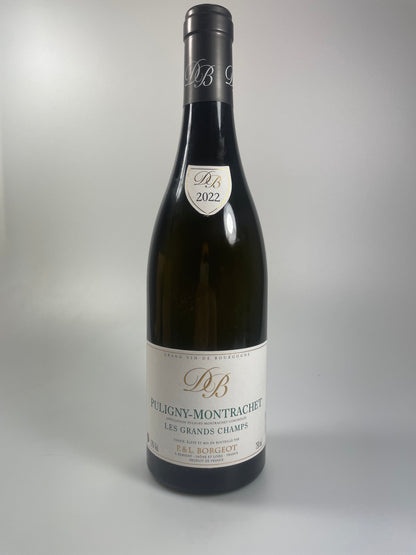 Weinflasche Domaine Borgeot Puligny Montrachet Les Grands Chaps 2022